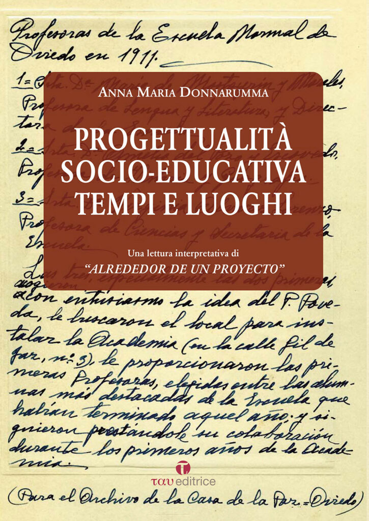 Progettualità socio-educativa. Tempi e luoghi