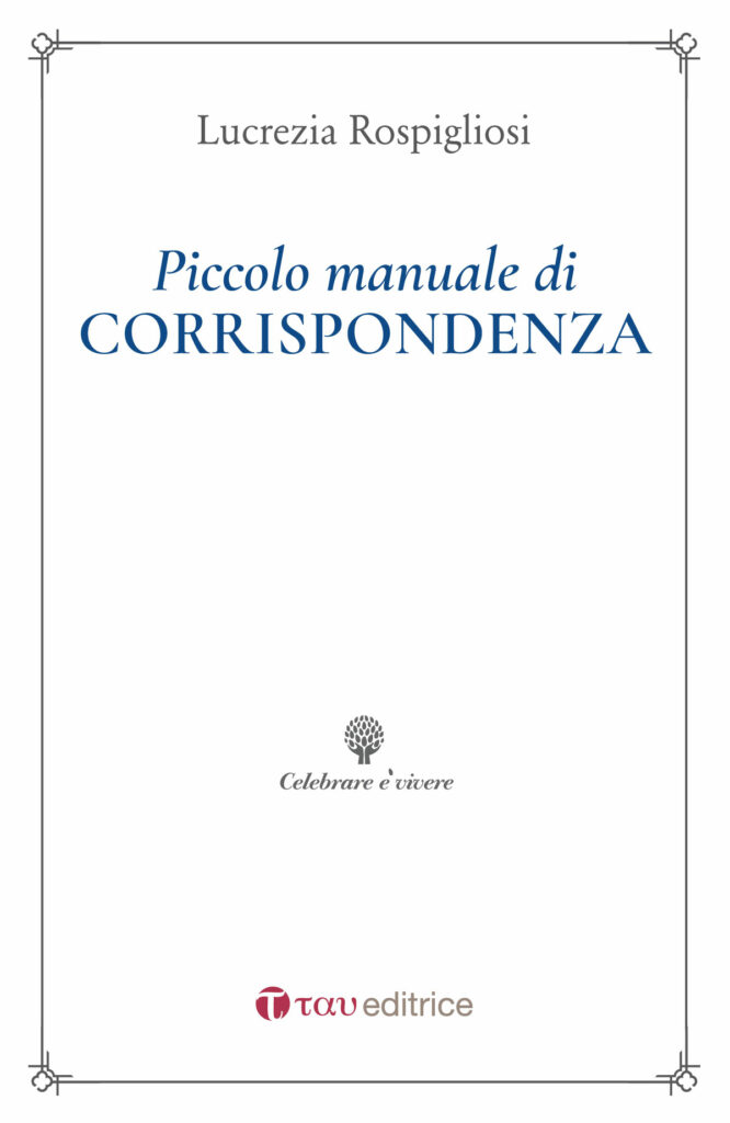 Piccolo manuale di corrispondenza