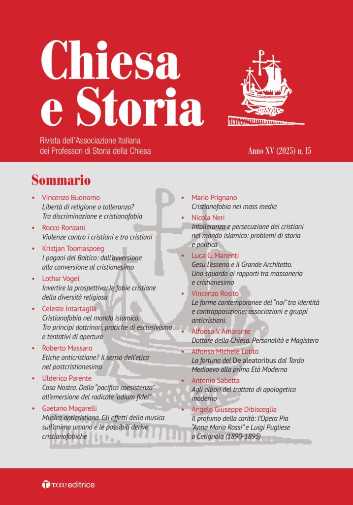 Chiesa e Storia 15.2025